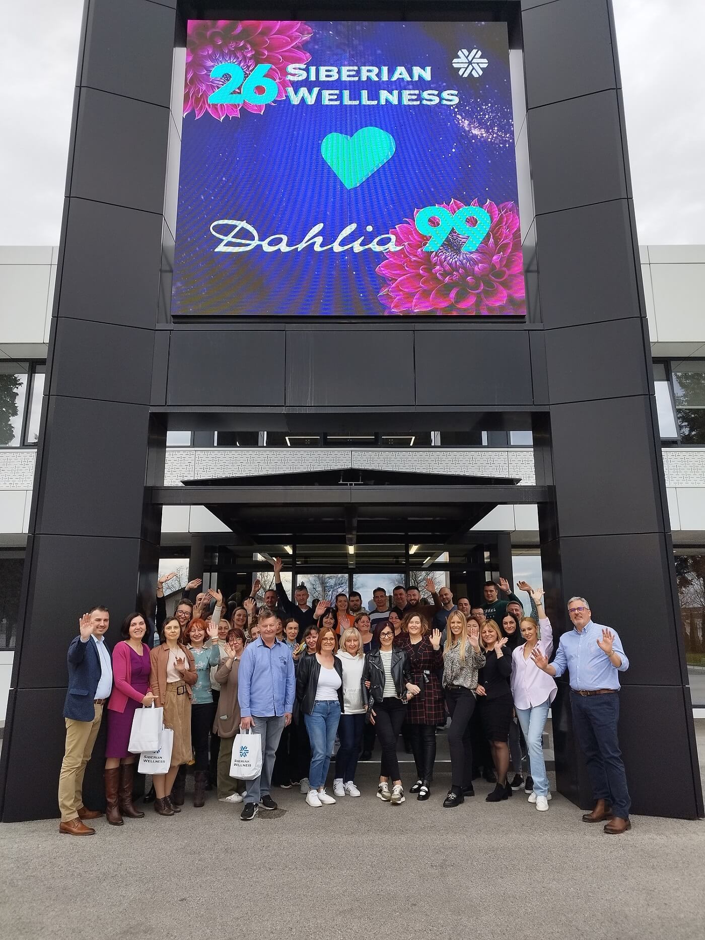 Dahlia 99. rođendan