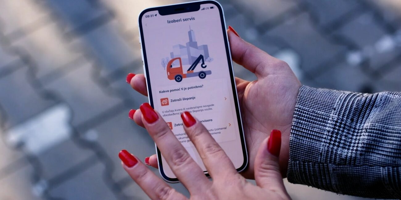 vozzi aplikacija pomoć na putu