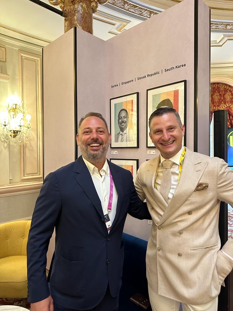 Branko Babić, osnivač i vlasnik kompanije PhiAcademy i Ivan Rakić, Rukovodeći Partner kompanije EY za Srbiju, Crnu Goru i Bosnu i Hercegovinu