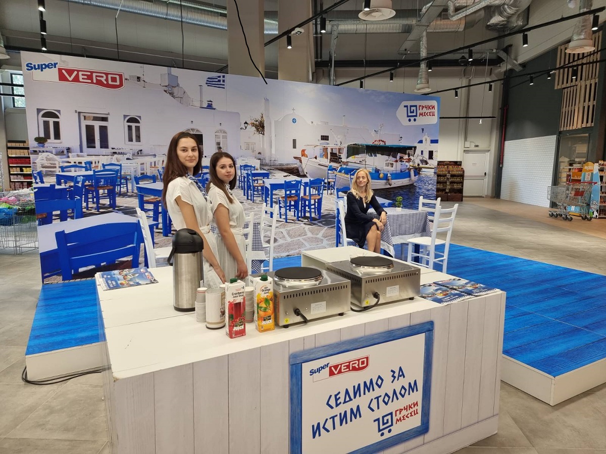 Grcki mesec, degustacija jela