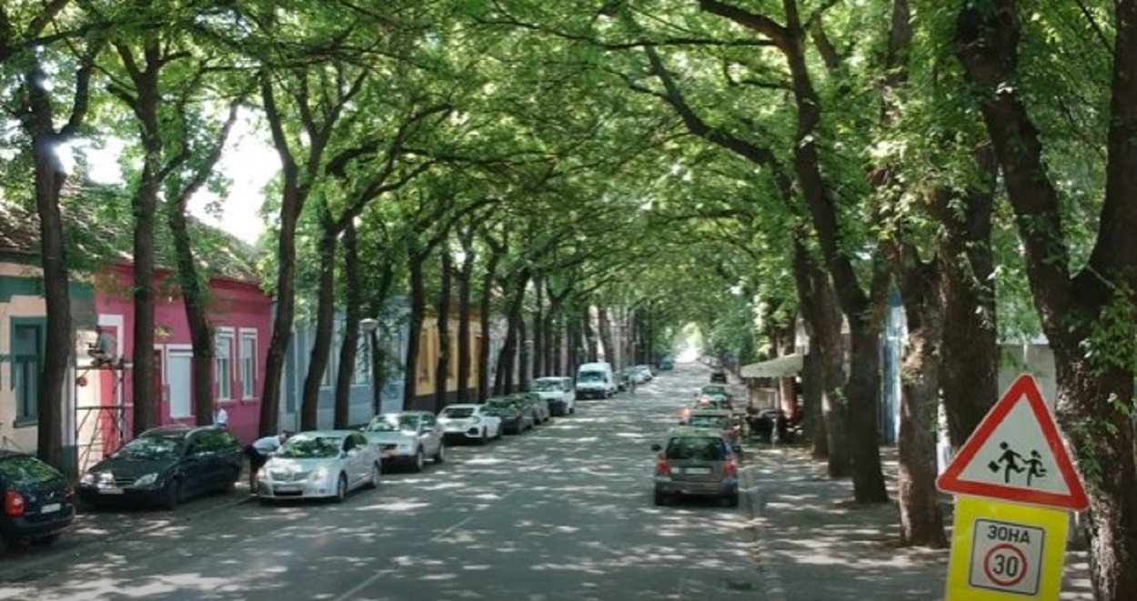 Ulica Generala Drapšina u Kikindi