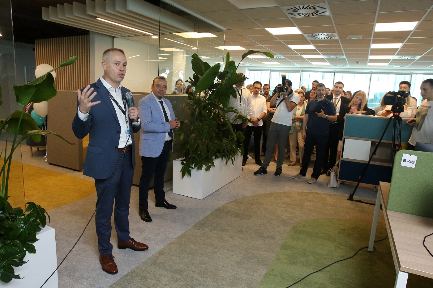 Direktor za IT i preduzetnistvo pri Kabinetu premijerke Vlade Srbije Nenad Paunovi & Andre Ganem Senior VP & CEO in Serbia Worldwide Clinical Trials