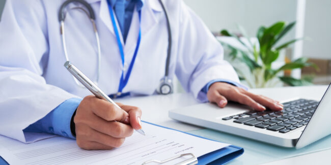 Pregled, akcija, lekari, AI