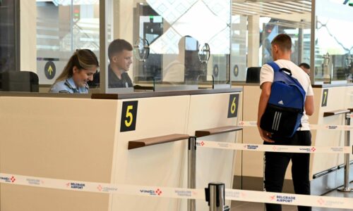 Aerodorm Nikola Tesla, putnici, putovanje