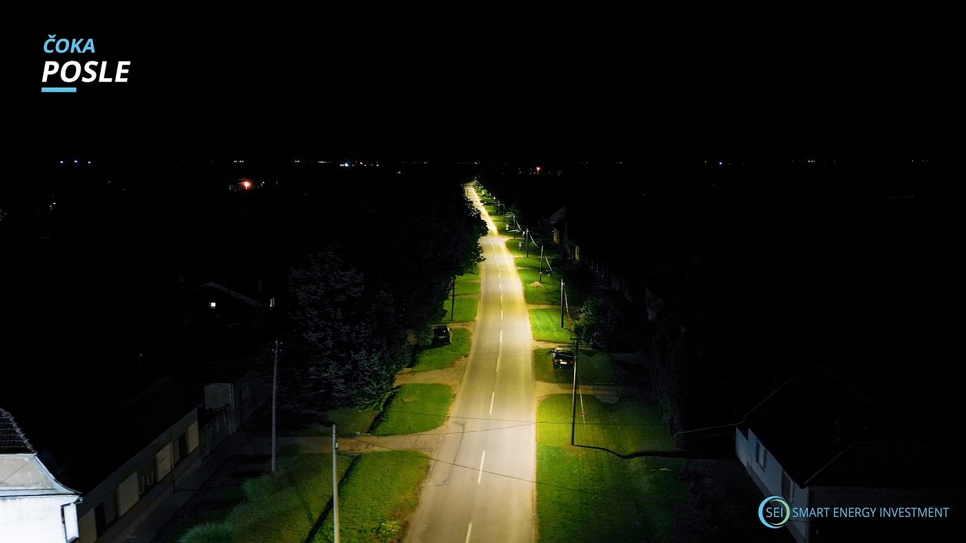 pština Čoka posle rekonstrukcije - Ulica velika