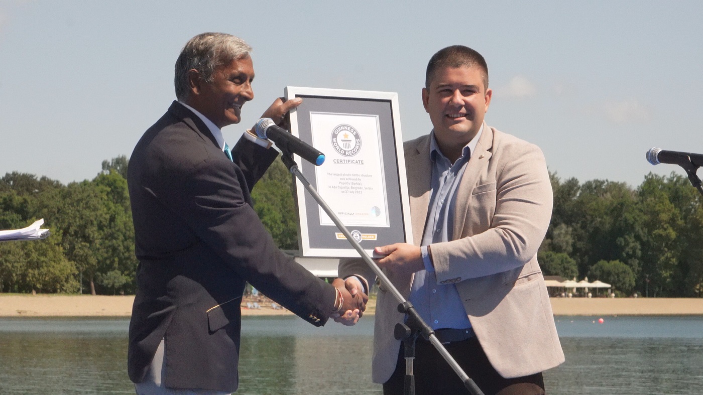 Plus za planetu - promena počinje od tebe - obaranje Ginisovog svetskog rekorda