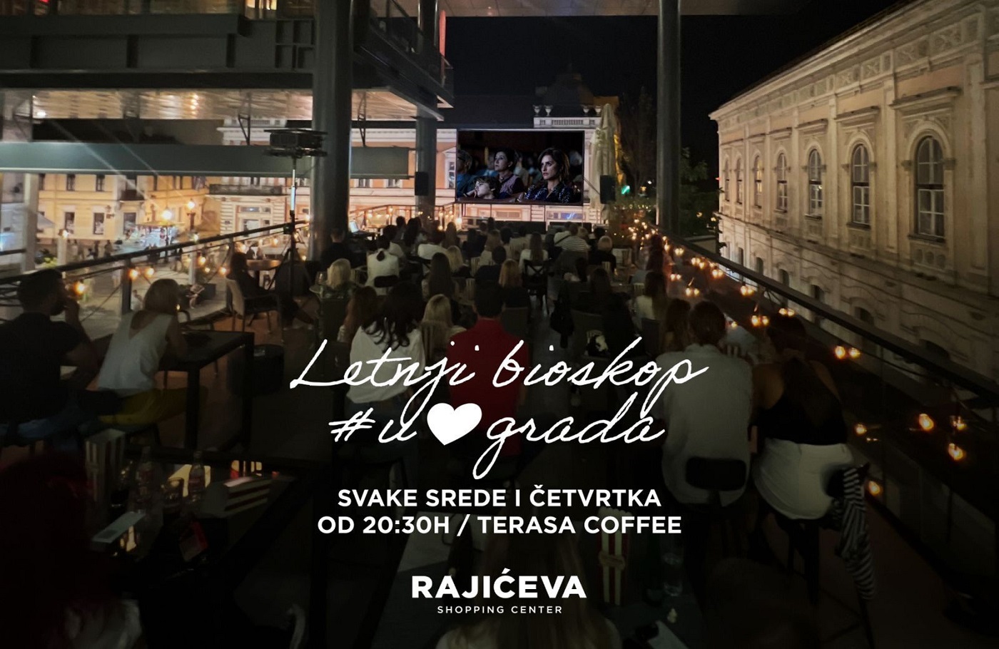 Letnji bioskop, Rajićeva SC