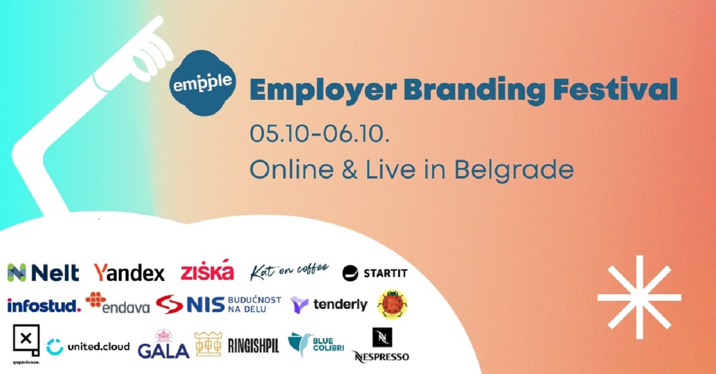 Employer Branding Festival 05.10-06.10. Online & Live in Belgrade