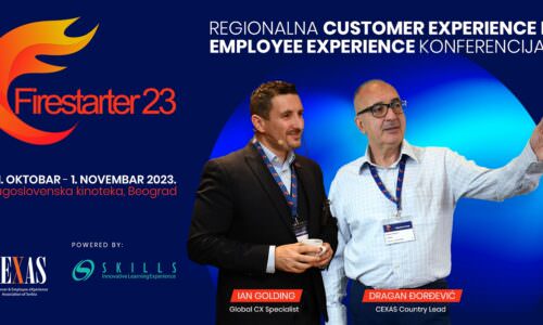 PRVA REGIONALNA CUSTOMER EXPERIENCE I EMPLOYEE EXPERIENCE KONFER
