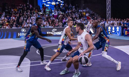 Red Bull Half Court World Final in Belgrade, Serbia on September 17, 2023.