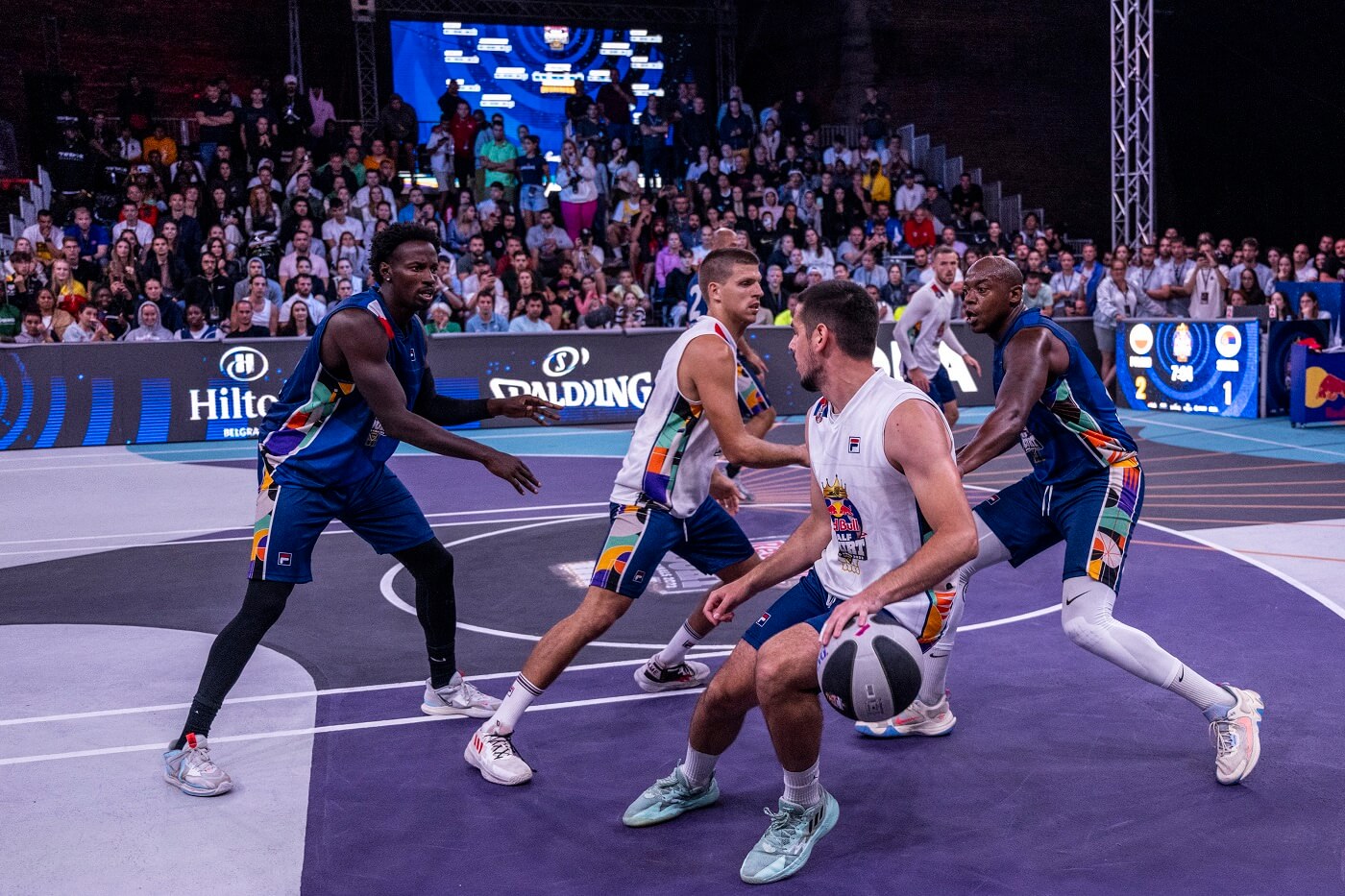 Red Bull Half Court World Final in Belgrade, Serbia on September 17, 2023.