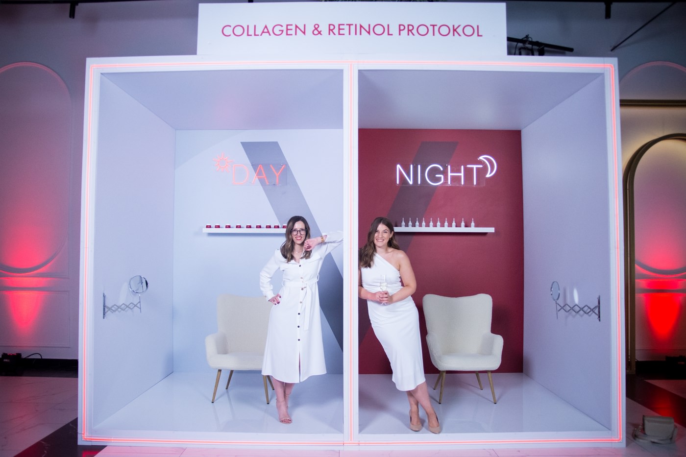 Vichy Retinol launch Ilka Cerkez i Sara Razum