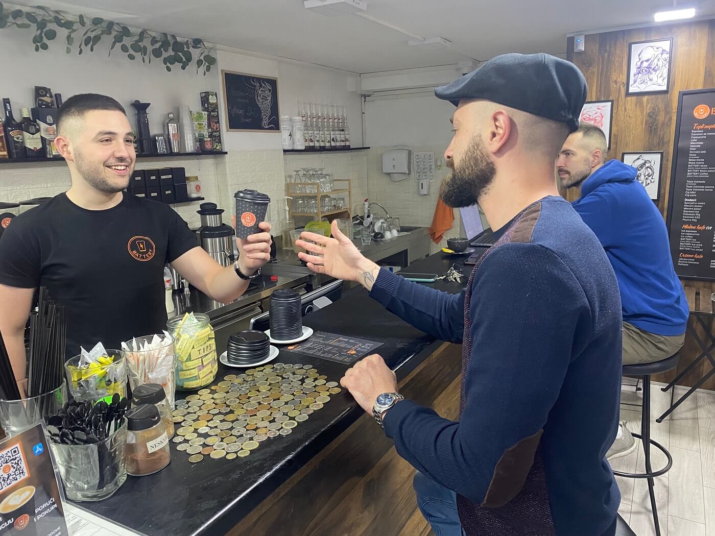 Battery kafeterija, vlasnik Vukašin Stojšin