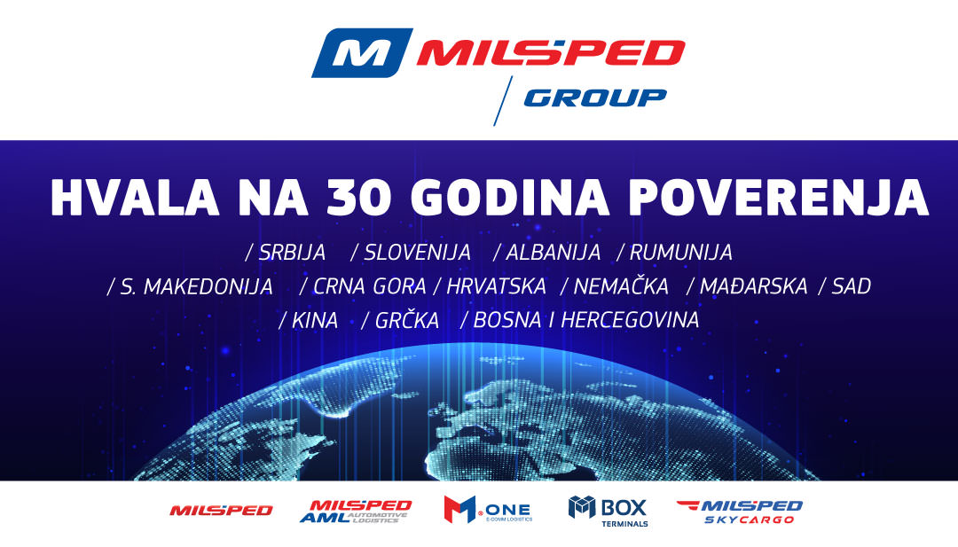 Milšped Group slavi 30 godina poslovanja 