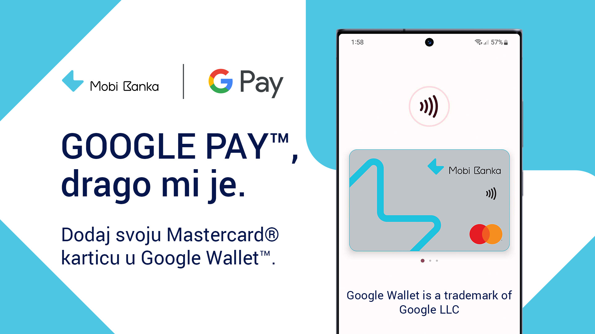 Mobi banka google pay