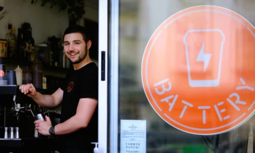 Battery kafeterija, Vukašin Stojšin