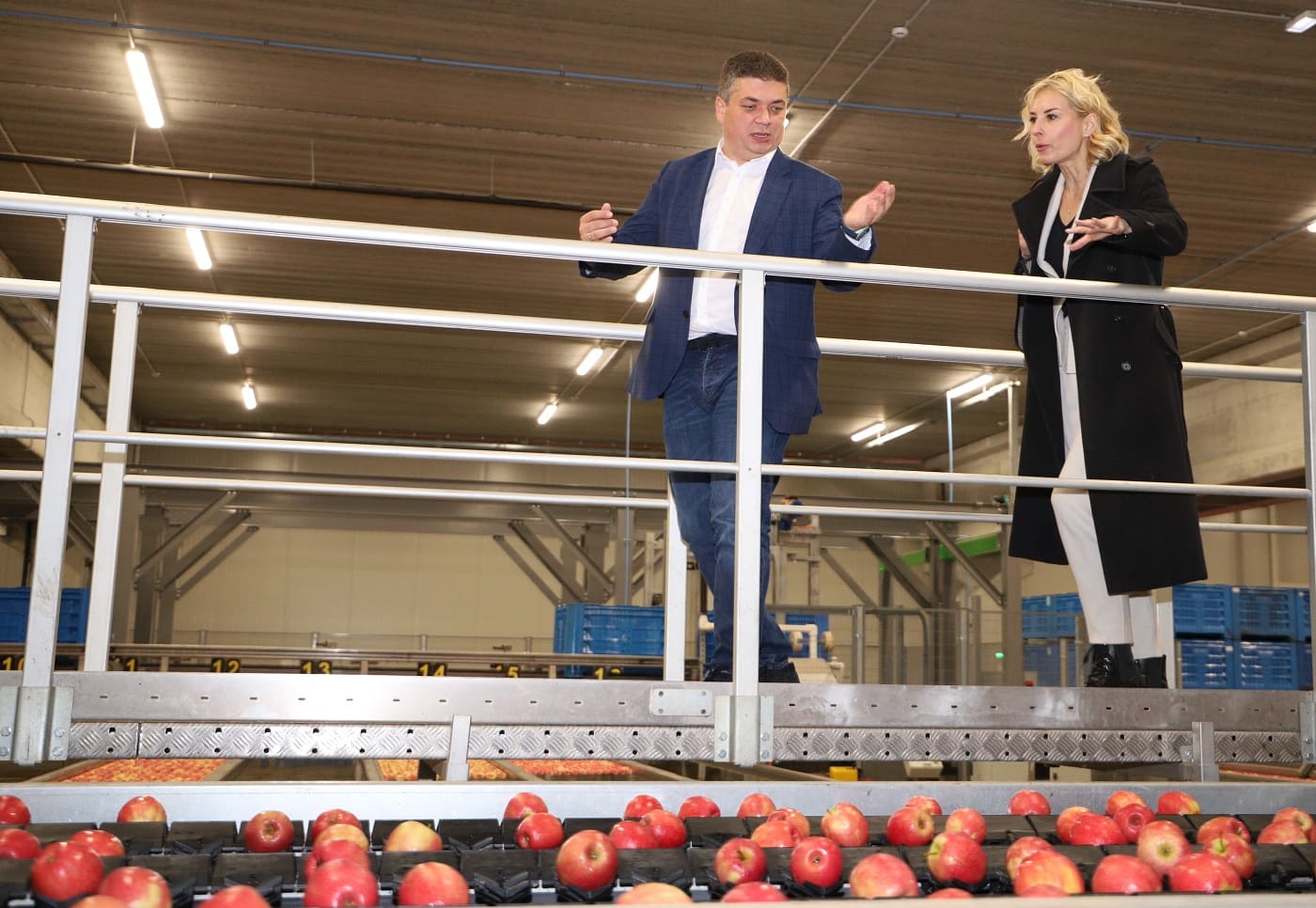 Delta Agrar i Delez Srbija, jabuka