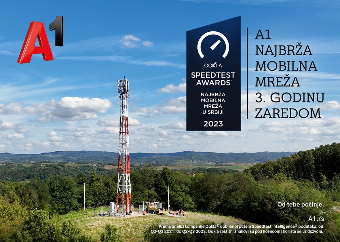 A1 Srbija najbrža mreža