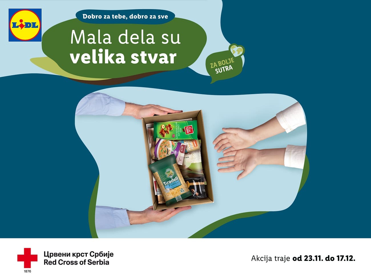 Mala dela su velika stvar akcija doniranja u Lidlu