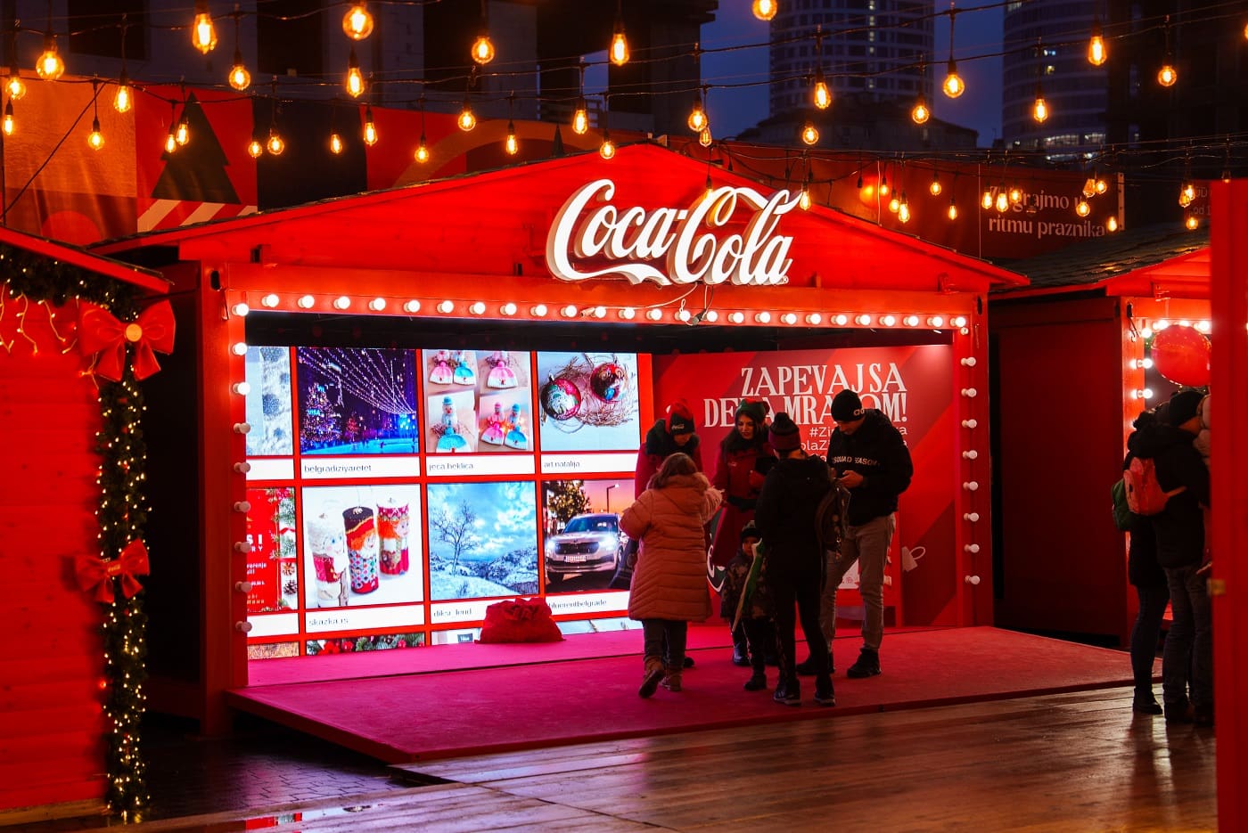 Coca-Cola praznično selo