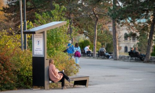 Solarne klupe Kalemegdan