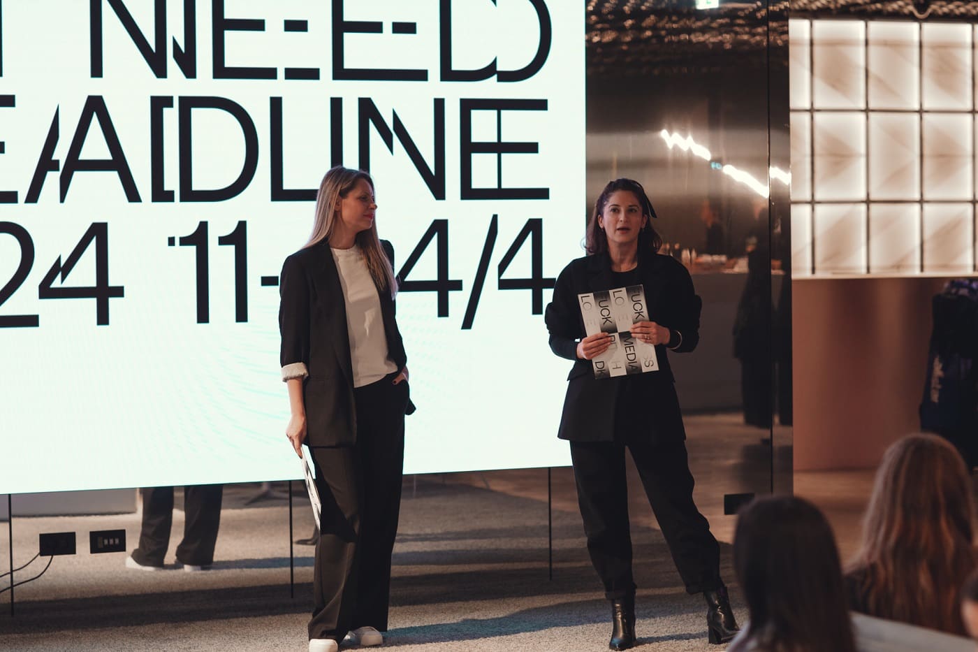 Dunja Ivana Ballon i Jelena Fiškuš najavljuju novo izdanje Dana komunikacija, foto: Vana Katančić