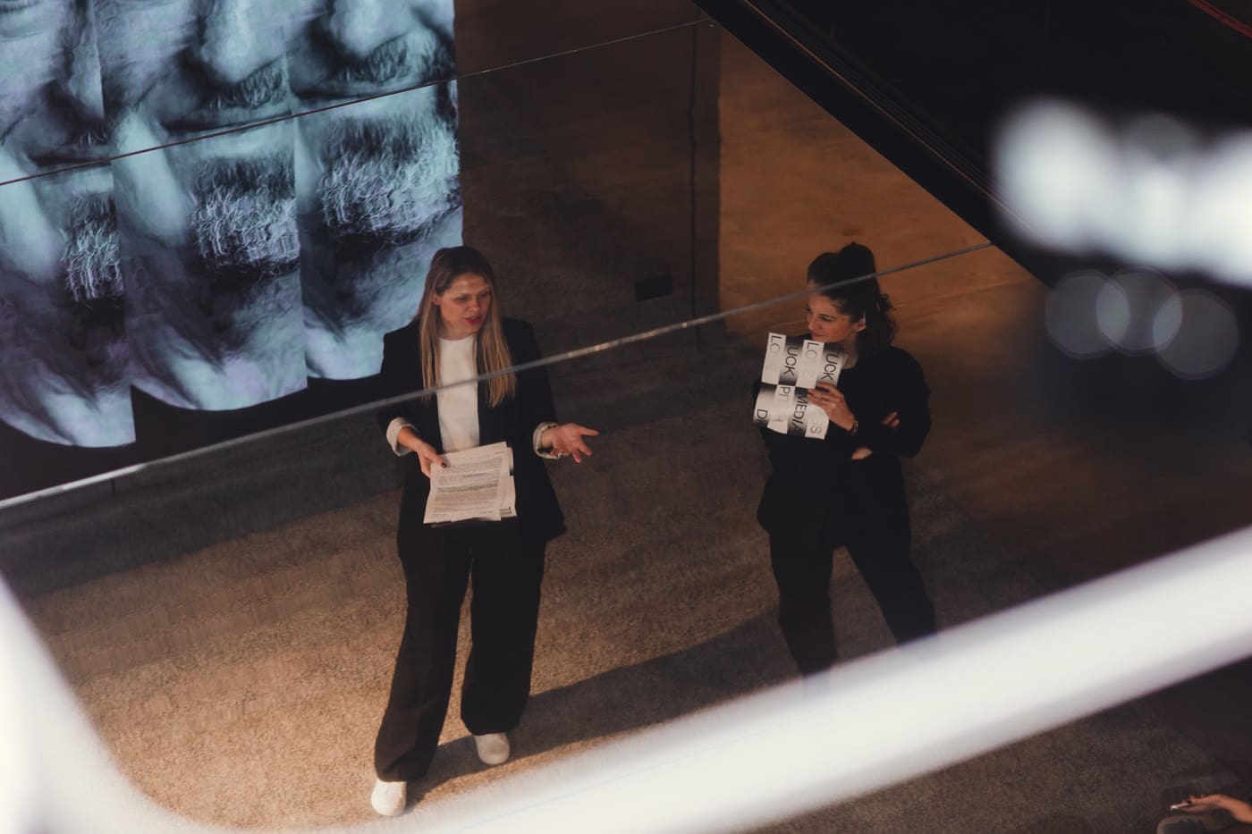 Dunja Ivana Ballon i Jelena Fiškuš najavljuju novo izdanje Dana komunikacija, foto: Vana Katančić