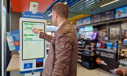 Plaćanje goriva NIS, samouslužne kase, samouslužna kasa