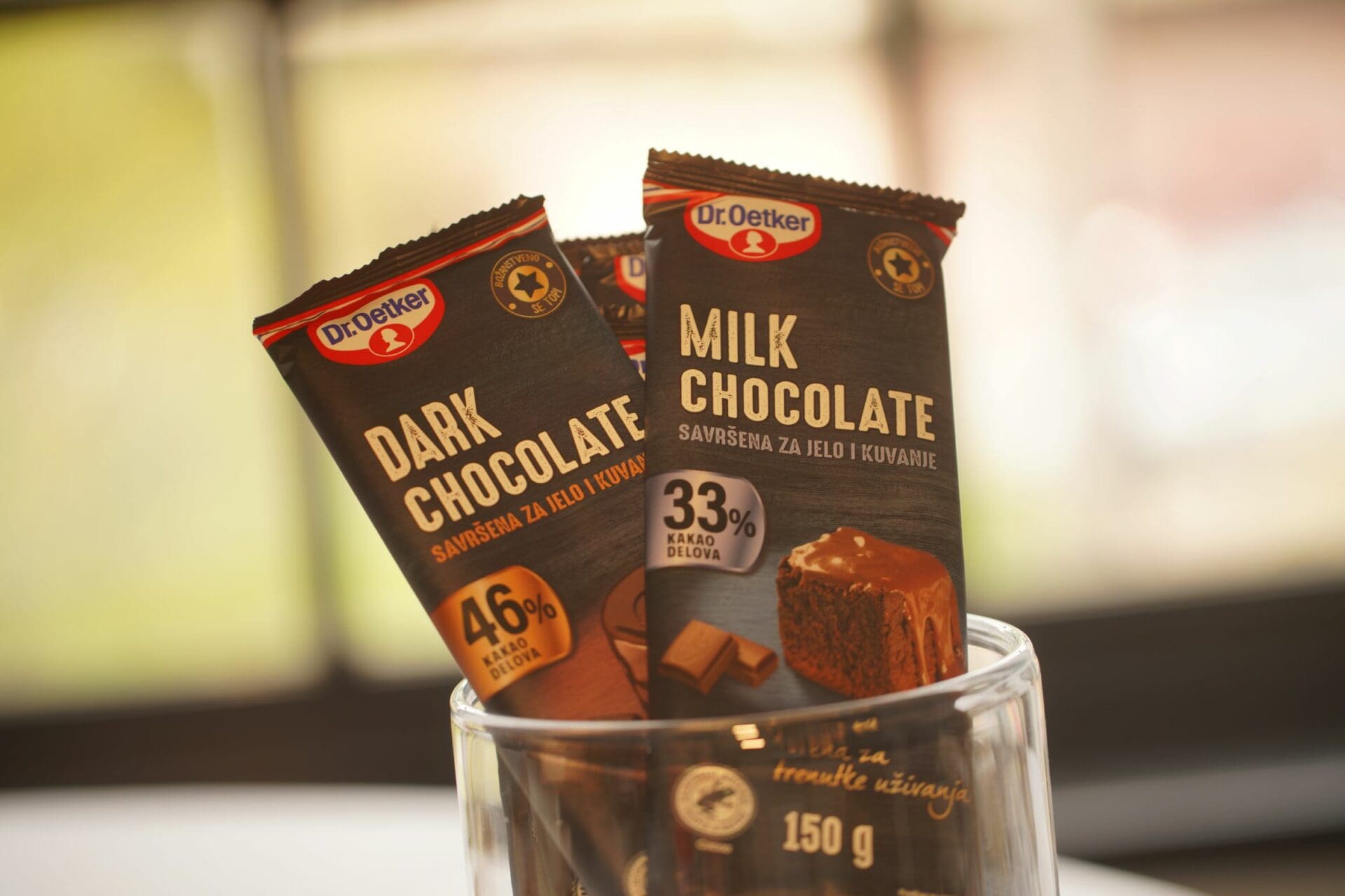 dr oetker, čokolade za jelo i kuvanje