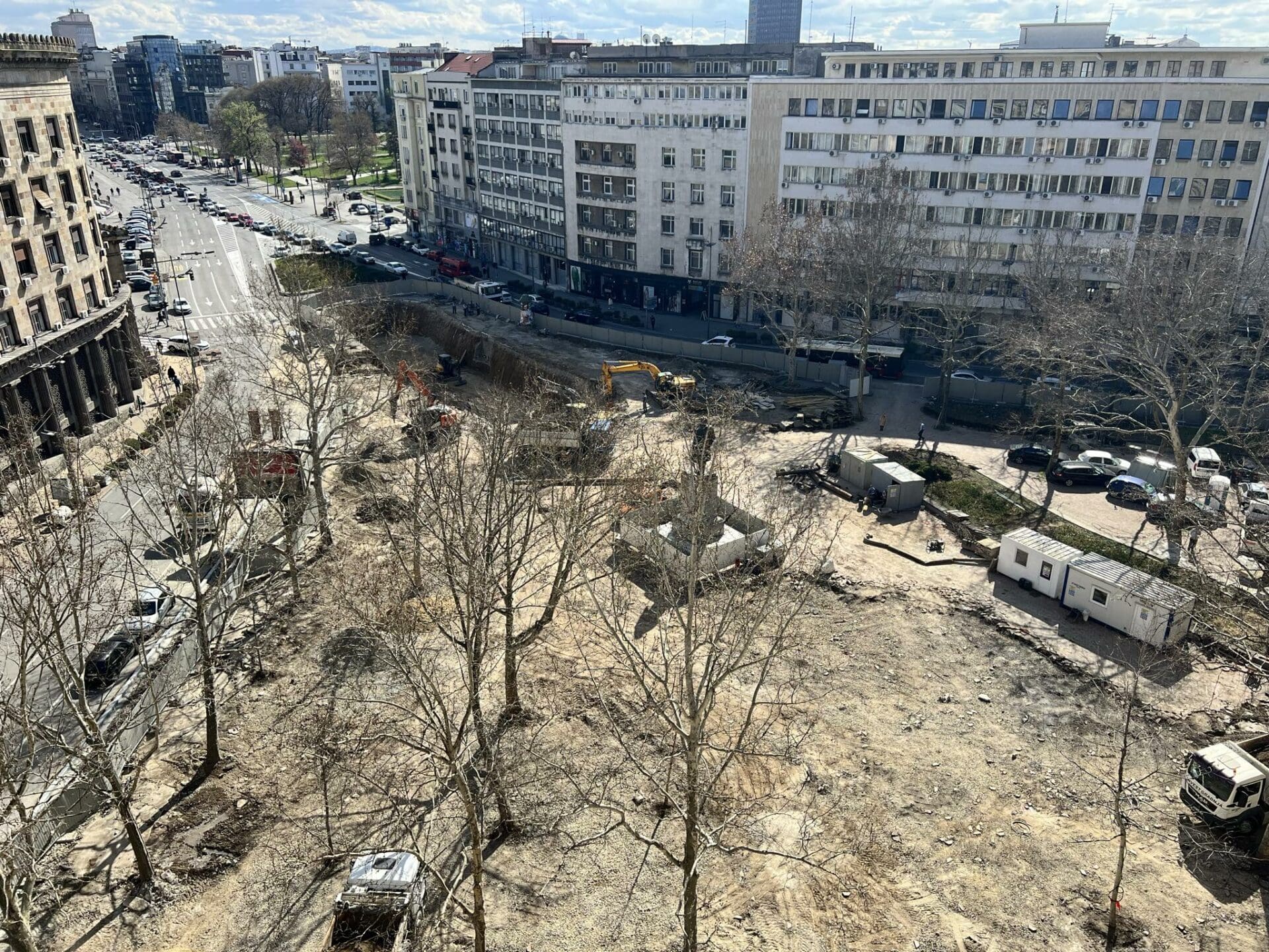 Nema više fontane, Trg Nikole pašića