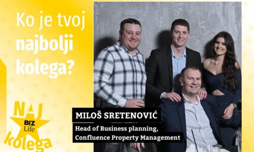 Miloš Sretenović, najkolega