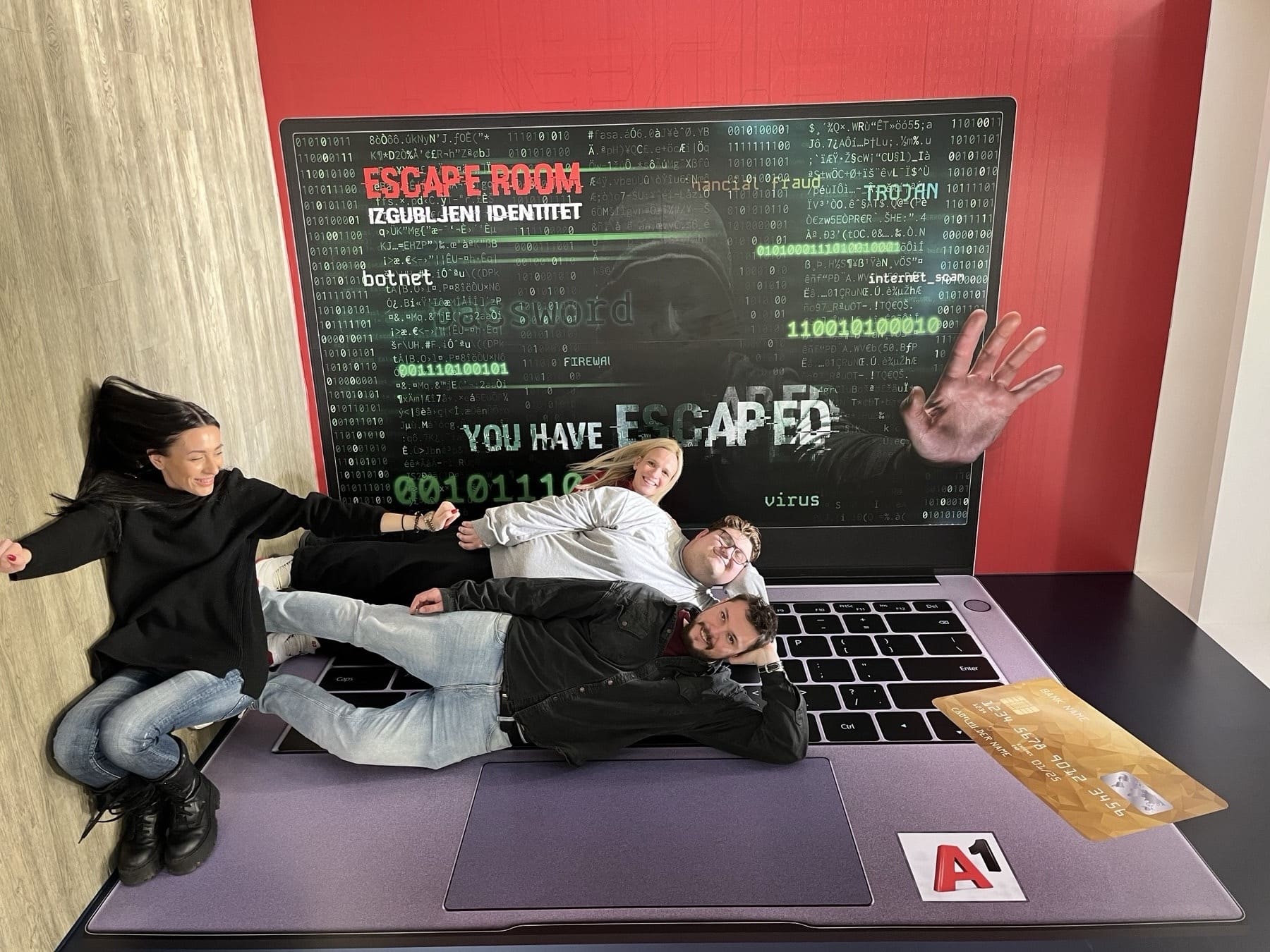 Escape room, izgubljeni identitet