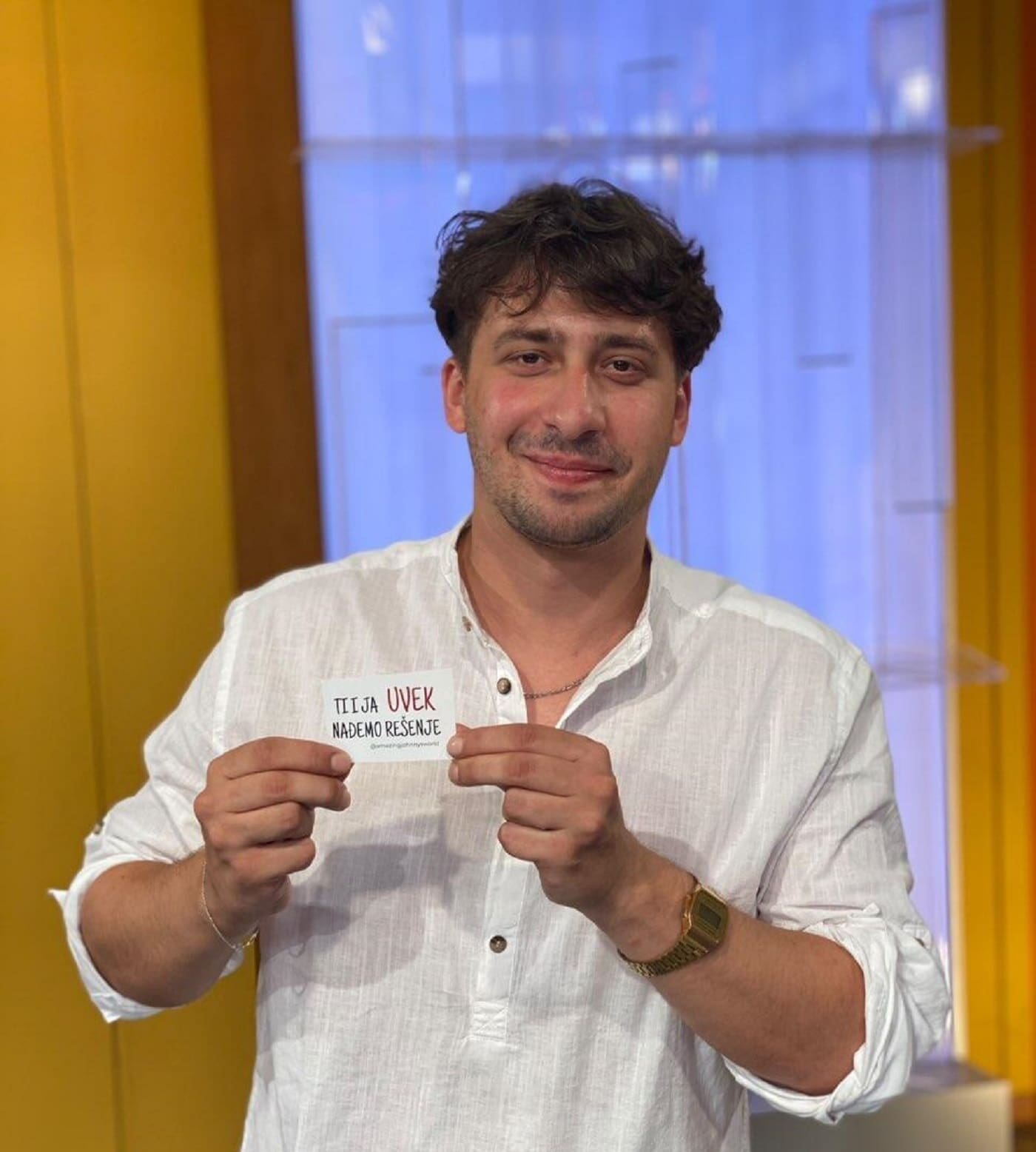 Nikola Đorđević, stiker