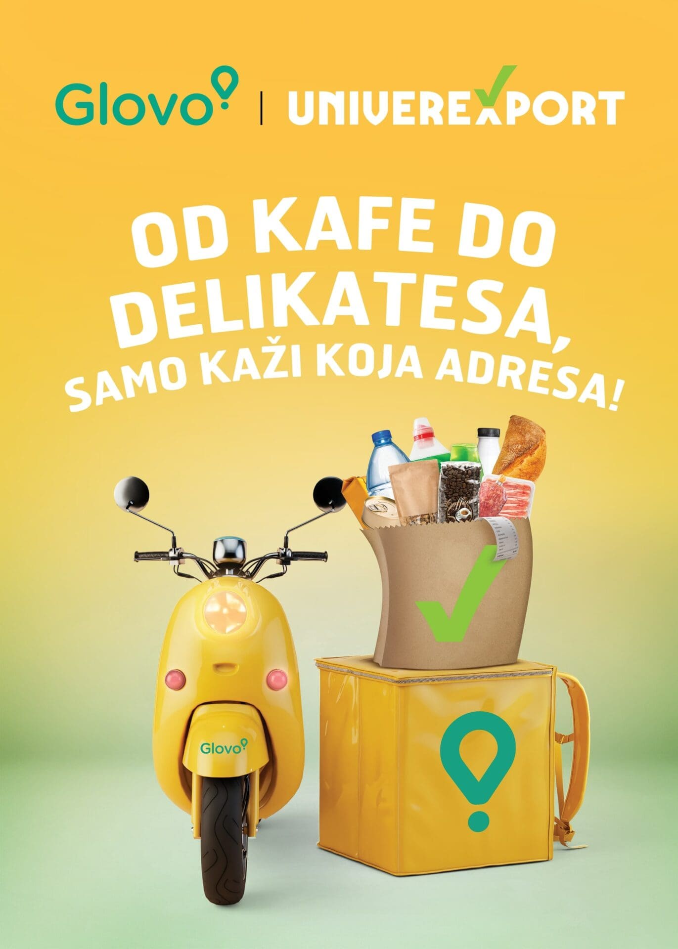 Univerexport i Glovo