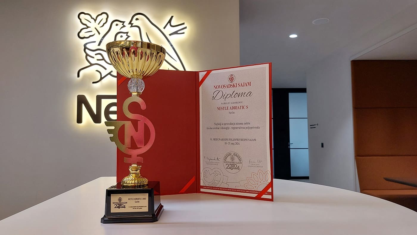Nagrada Najbolji u agrobiznisu, Nestle