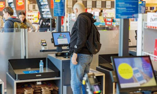 Lidl, samouslužne kase