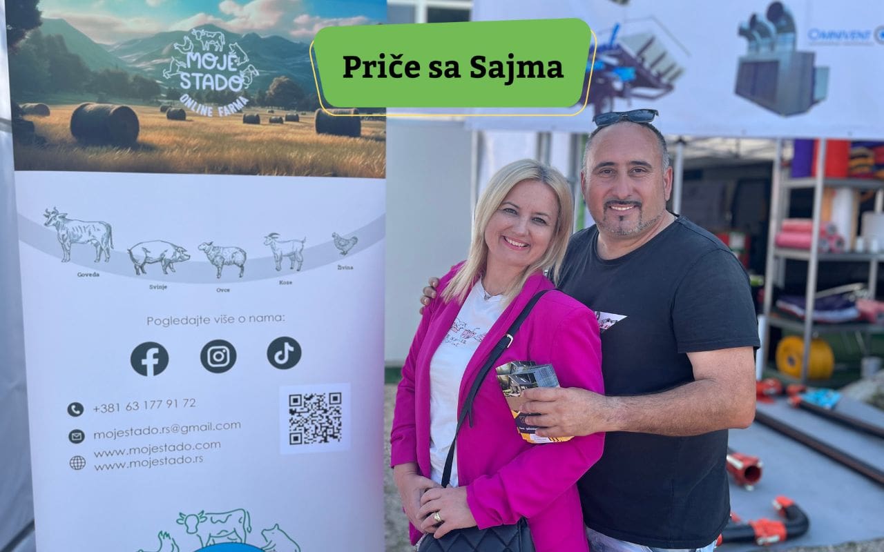 Poljoprivredni sajam, online farma Moje stado