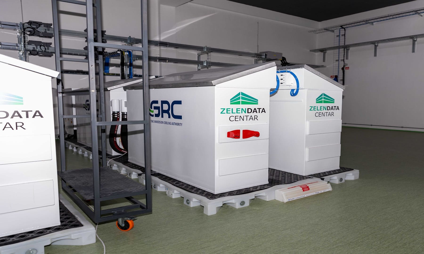 Serveri u ulju, data centar, Vršac