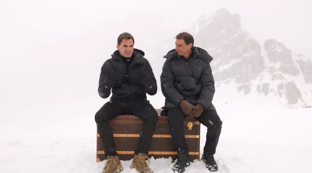 Rodžer Federer, Rafael Nadal, Louis Vuitton