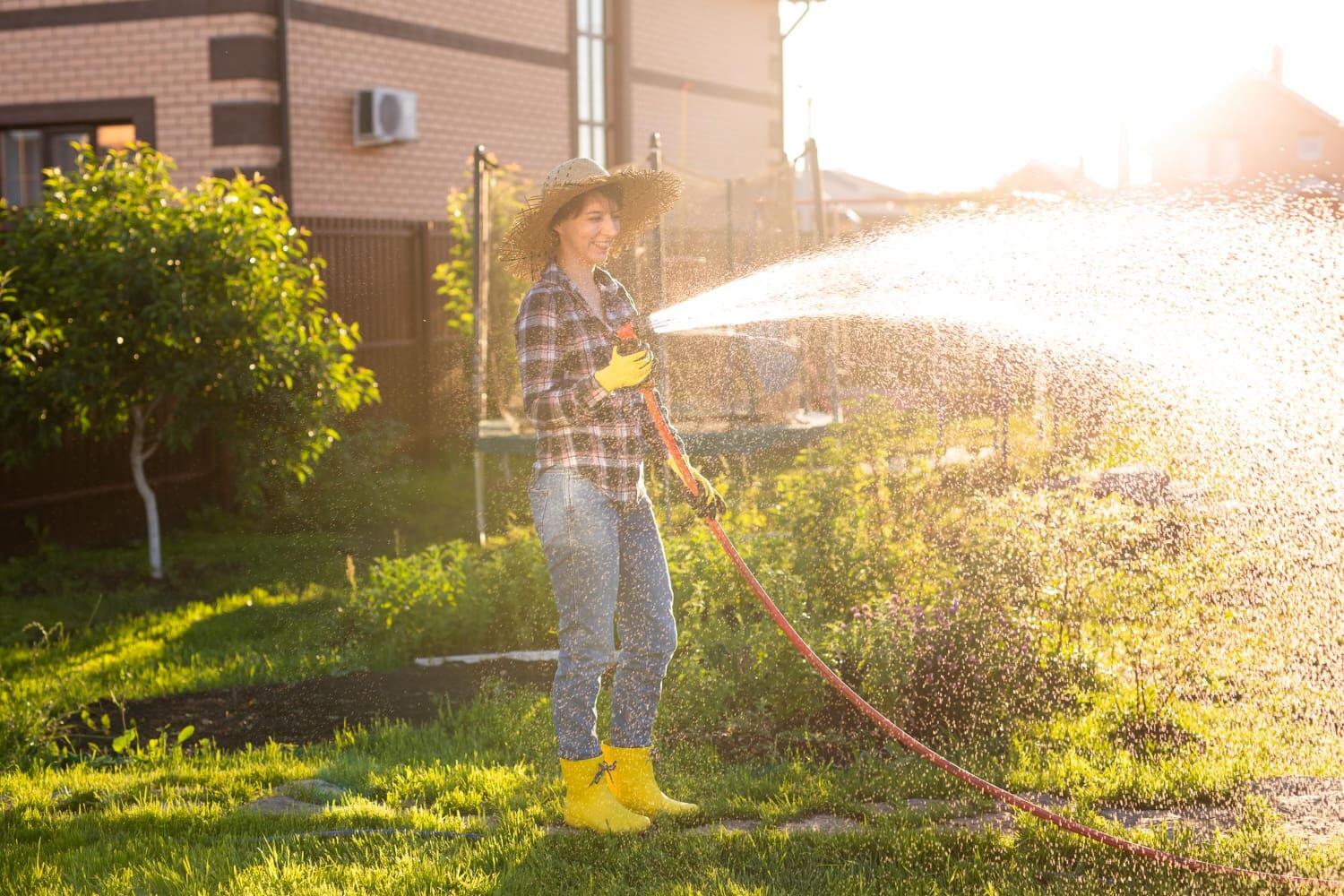 Nemački grad, voda zalivanje