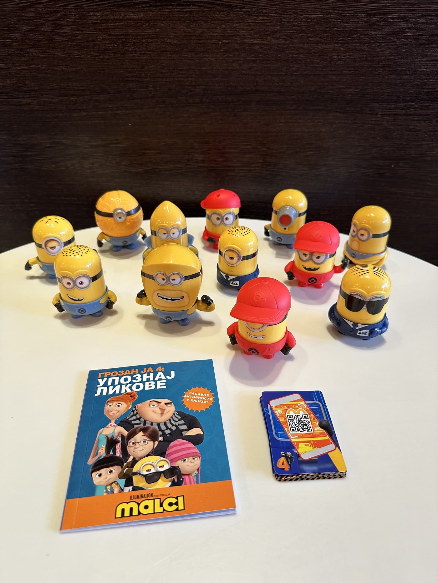 Igračkice i knjiga inspirisani filmom Grozan ja 4 u okviru Happy Meal ponude