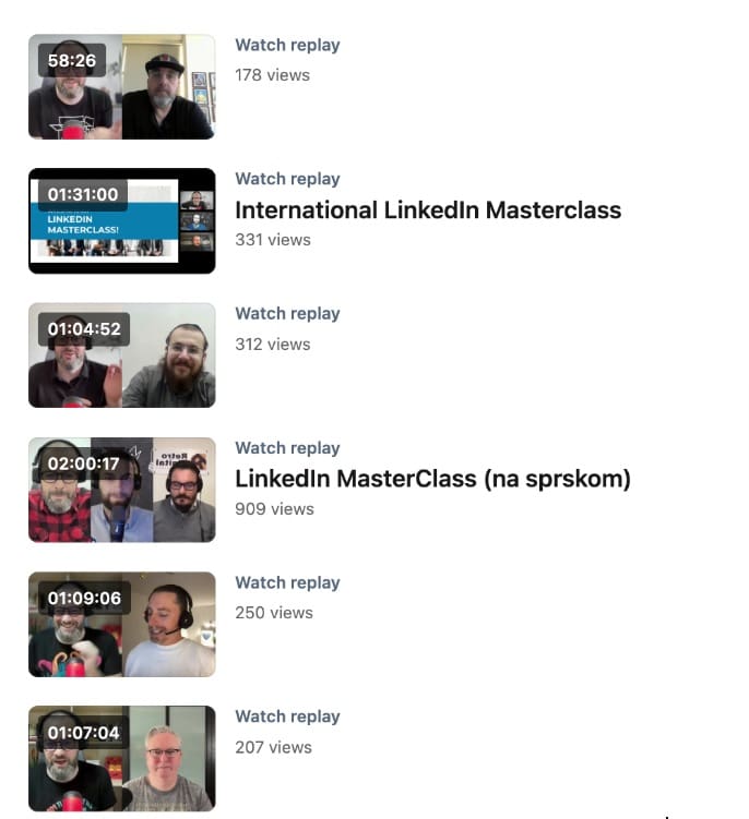 Brending, LinkediLive, Nemanja Živković