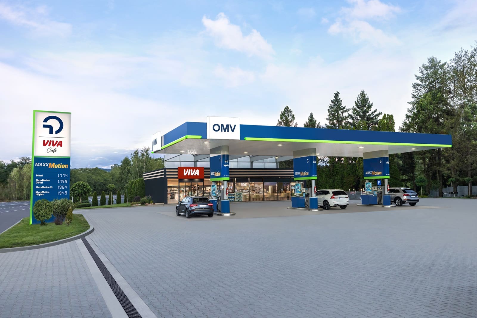 OMV benzinska pumpa