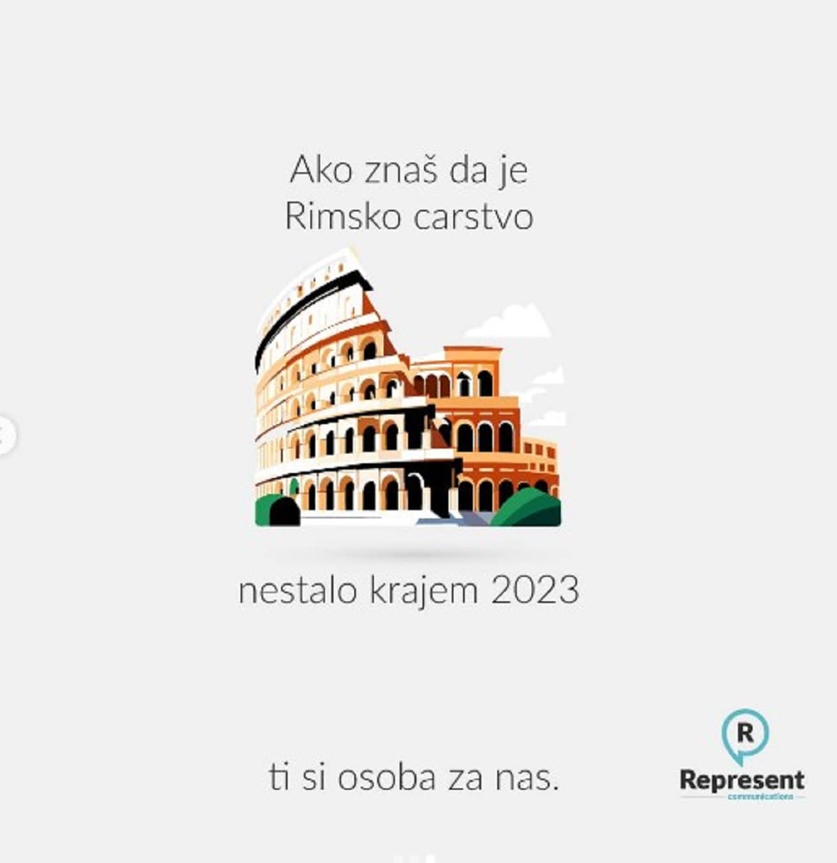 Represent, oglas za posao