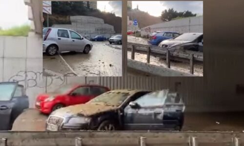 poplavljen podvožnjak