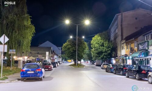 Valjevo, osvetljenje