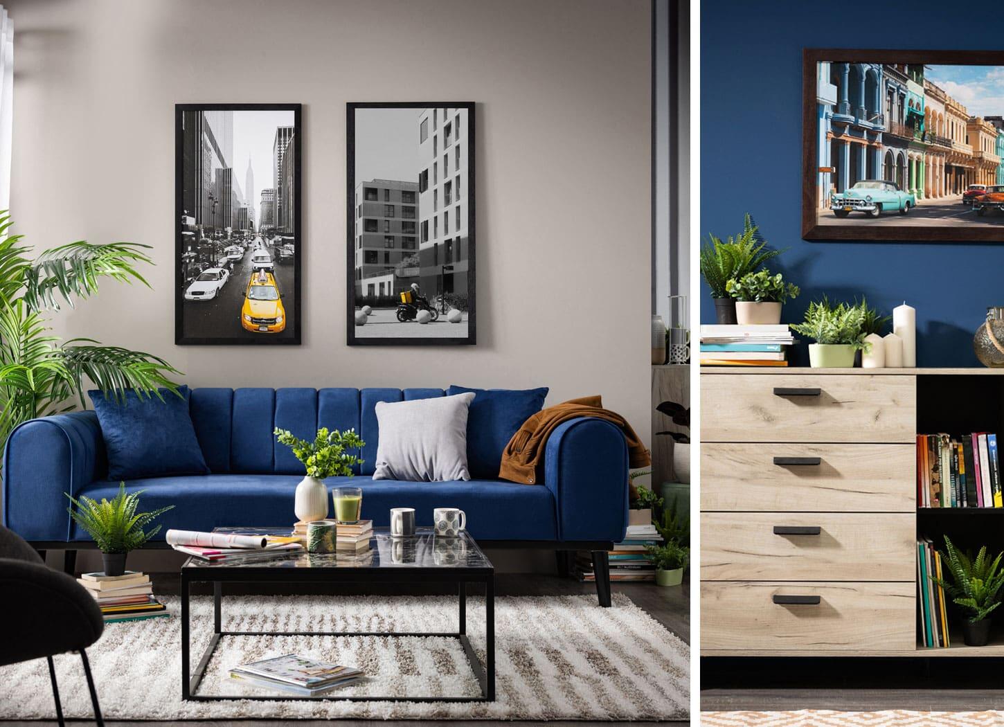 Letnje boje, enterijer