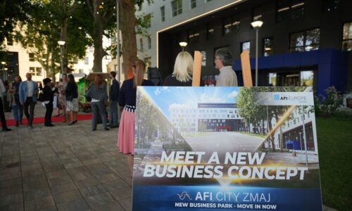 „Building Green Future Together“ u kompleksu AFI City Zmaj