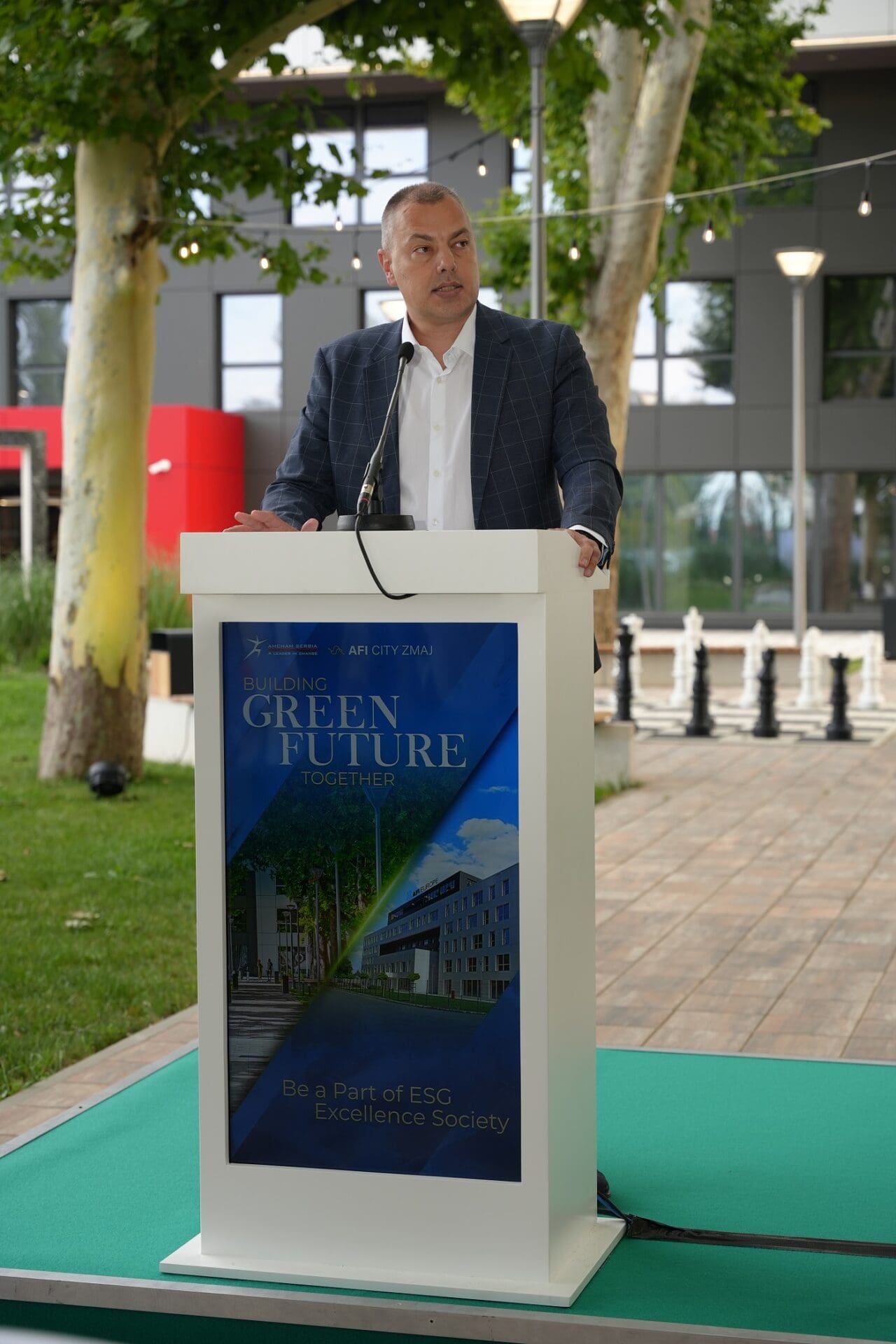 „Building Green Future Together“ u kompleksu AFI City Zmaj