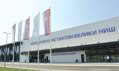 Zgrada terminala, Niš aerodrom, Konstantin Veliki